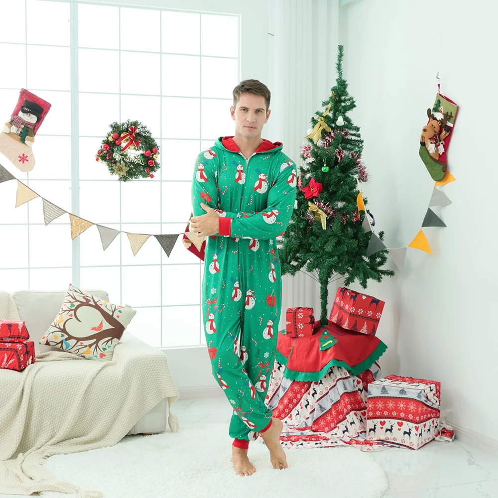 Christmas Matching Onesies Pajamas for Family Couples Kids